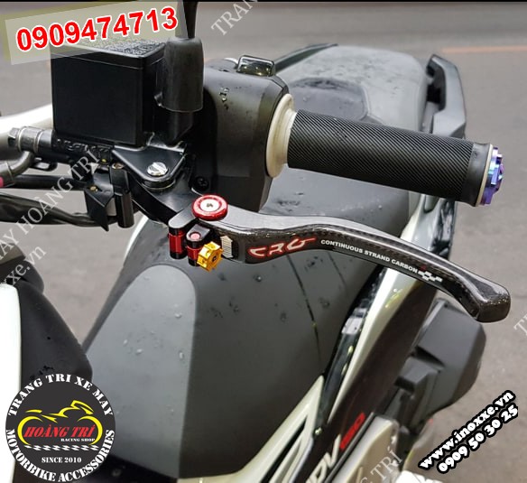 Tay thắng CRG Carbon lắp chuẩn xe  ADV 150/160, PCX 160, Vario 160 (2 đĩa)